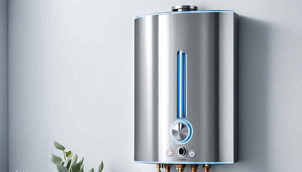 water heater dengan desain elegan